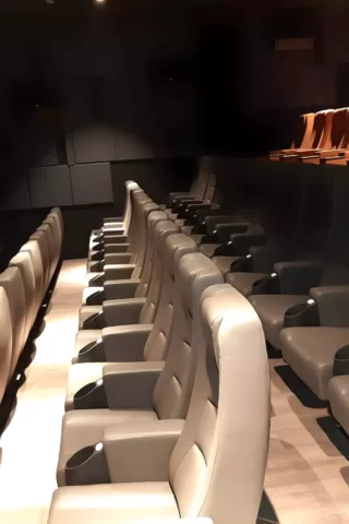 Cinema seating company and cinema seat manufacturer in Europe.