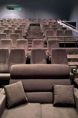 Cinema seating company and cinema seat manufacturer in Europe.