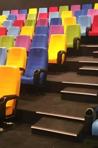 Cinema seating company and cinema seat manufacturer in Europe.