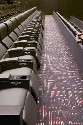 Cinema seating company and cinema seat manufacturer in Europe.