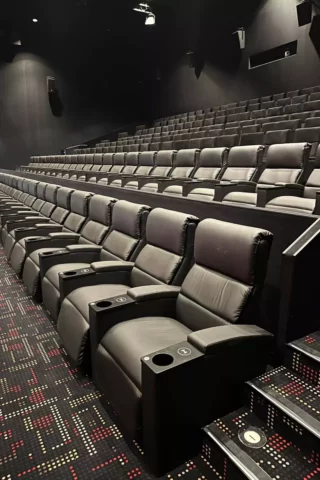 Cinema seating company and cinema seat manufacturer in Europe.