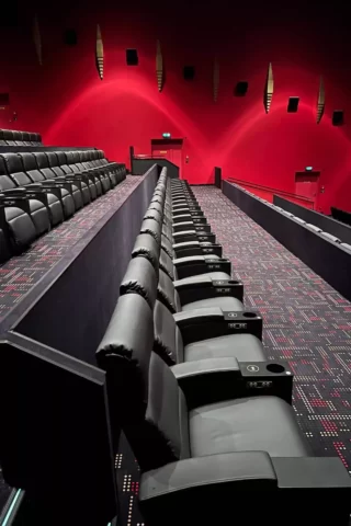 Cinema seating company and cinema seat manufacturer in Europe.