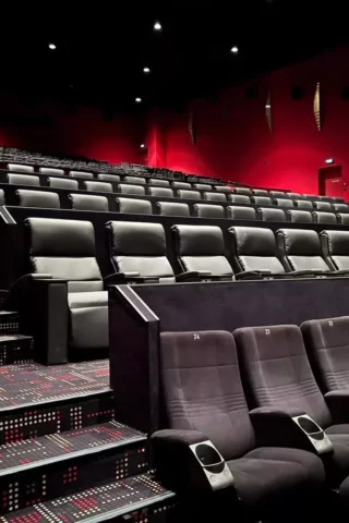 Cinema seating company and cinema seat manufacturer in Europe.