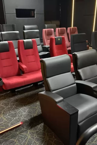 Cinema seating company and cinema seat manufacturer in Europe.