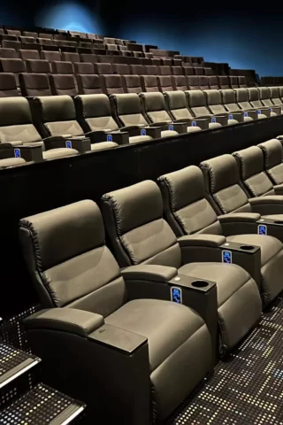 Cinema seating company and cinema seat manufacturer in Europe.