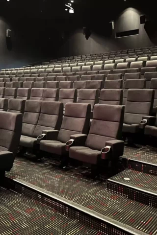 Cinema seating company and cinema seat manufacturer in Europe.