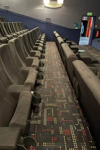 Cinema seating company and cinema seat manufacturer in Europe.