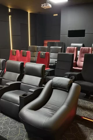 Cinema seating company and cinema seat manufacturer in Europe.