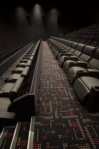 Cinema seating company and cinema seat manufacturer in Europe.