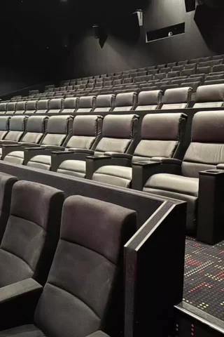 Cinema seating company and cinema seat manufacturer in Europe.