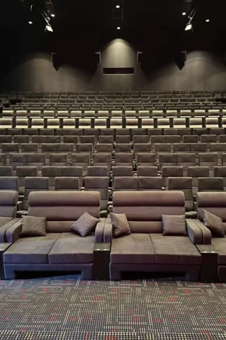 Cinema seating company and cinema seat manufacturer in Europe.