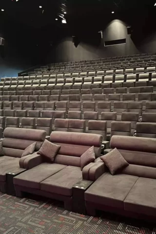 Cinema seating company and cinema seat manufacturer in Europe.